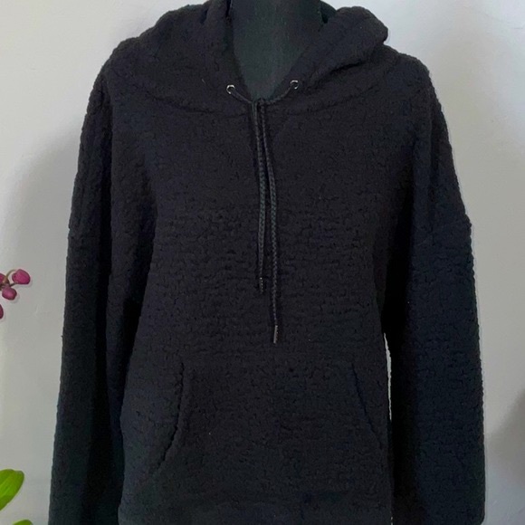 Lulus Black Hoodie - Picture 3 of 6